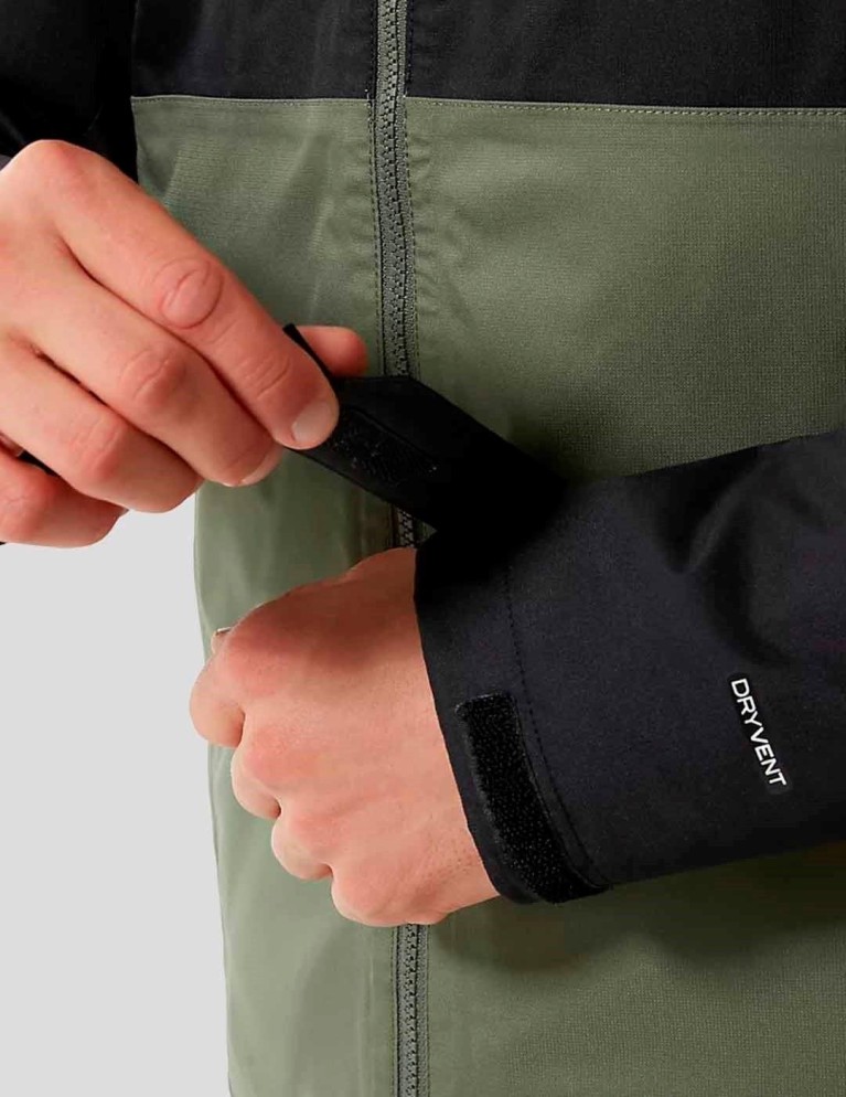 Caçadora THE NORTH FACE millerton jacket thyme - tnf black